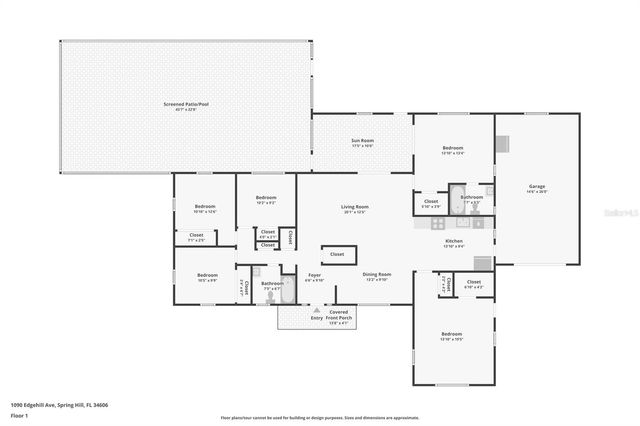 1090 EDGEHILL AVE, Spring Hill, FL 34606