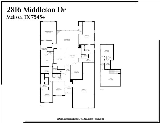 2816 Middleton Drive, Melissa, TX 75454