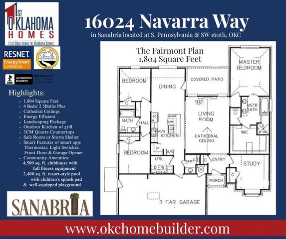 16024 Navarra Way, Oklahoma City, OK 73170