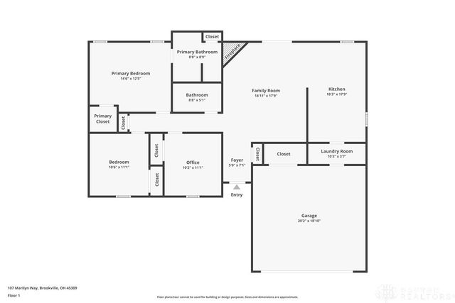 107 Marilyn Way, Brookville, OH 45309