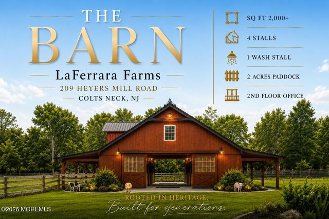 209 Heyers Mill Road, Colts Neck, NJ 07722