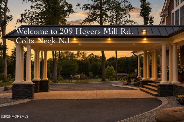 209 Heyers Mill Road, Colts Neck, NJ 07722