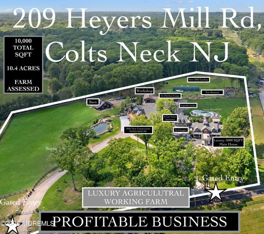 209 Heyers Mill Road, Colts Neck, NJ 07722