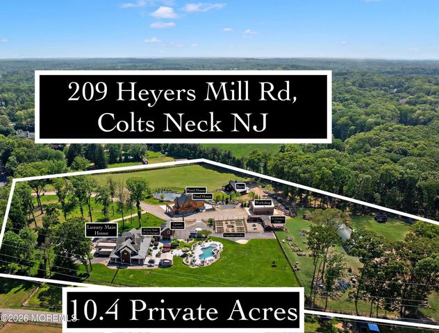 209 Heyers Mill Road, Colts Neck, NJ 07722