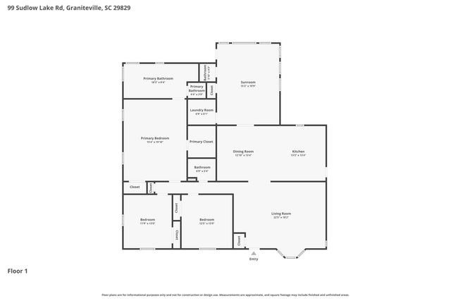 99 Sudlow Lake Road, Graniteville, SC 29829