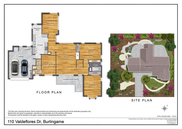 110 Valdeflores Drive, Burlingame, CA 94010