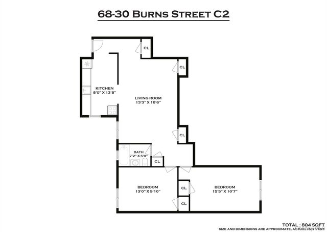 68-30 Burns Street C2, Forest Hills, NY 11375