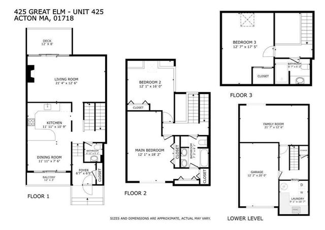 425 Great Elm Way 425, Acton, MA 01718