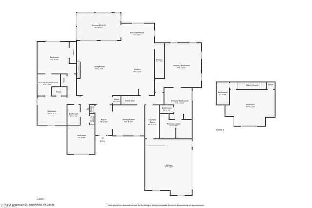 1312 Creekway DR, Smithfield, VA 23430