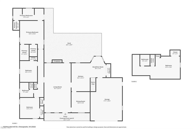 929 Brandermill DR, Chesapeake, VA 23322