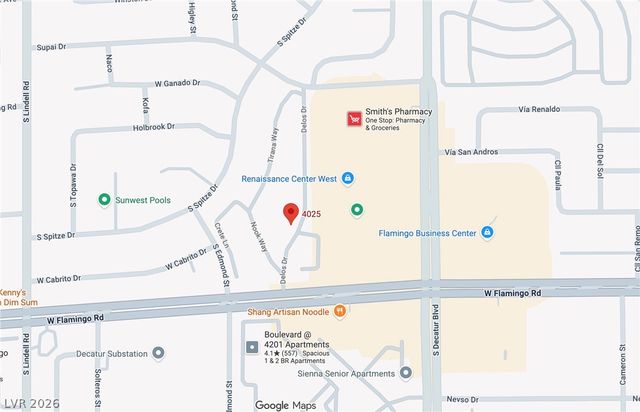 4025 DELOS Drive, Las Vegas, NV 89103