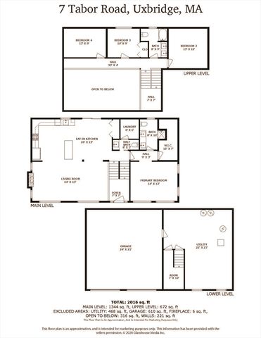 7 Tabor Rd, Uxbridge, MA 01569