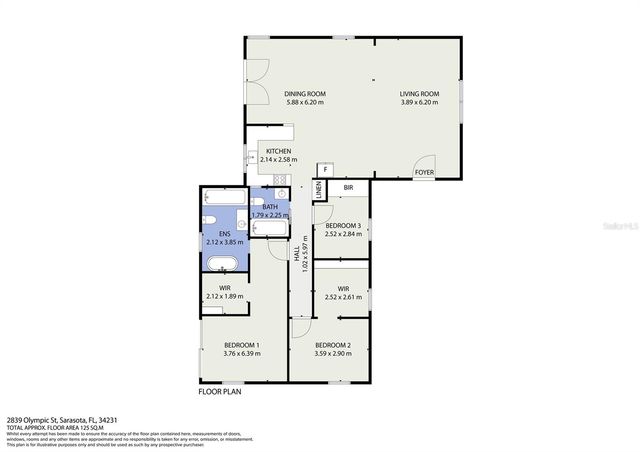 2839 OLYMPIC STREET, Sarasota, FL 34231