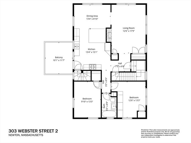 305 Webster St. 2, Newton, MA 02466