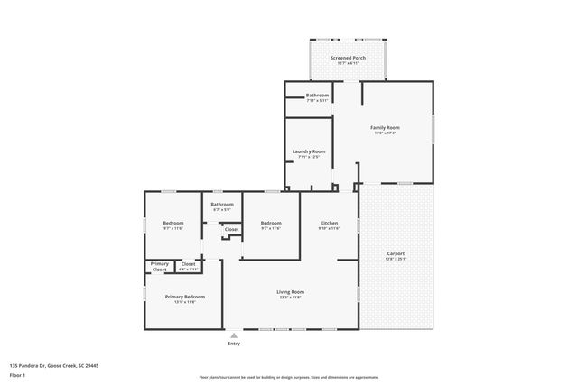 135 Pandora Drive, Goose Creek, SC 29445