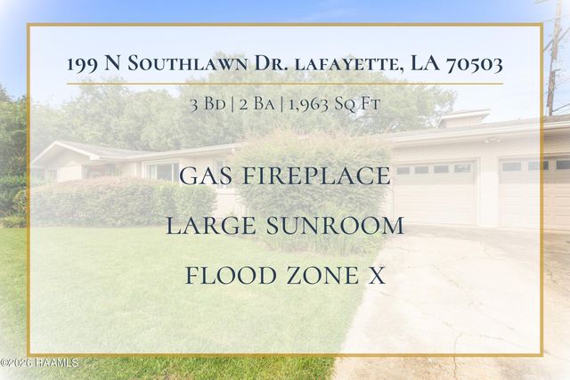 199 N Southlawn Drive, Lafayette, LA 70503