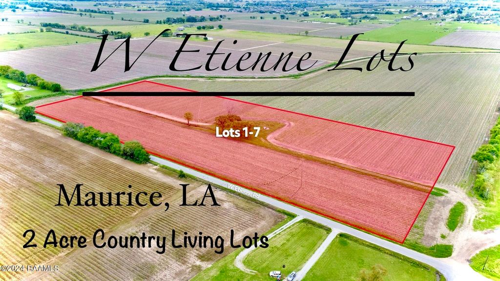 Tbd W Etienne Road 1, Maurice, LA 70555
