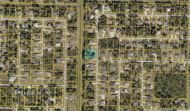 Lot 22 CHEROKEE STREET, North Port, FL 34286