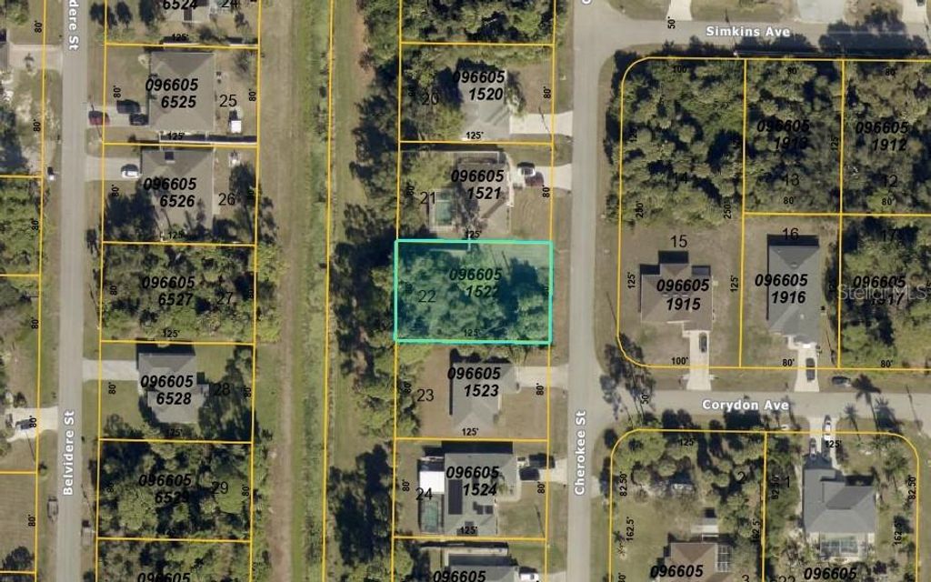 Lot 22 CHEROKEE STREET, North Port, FL 34286