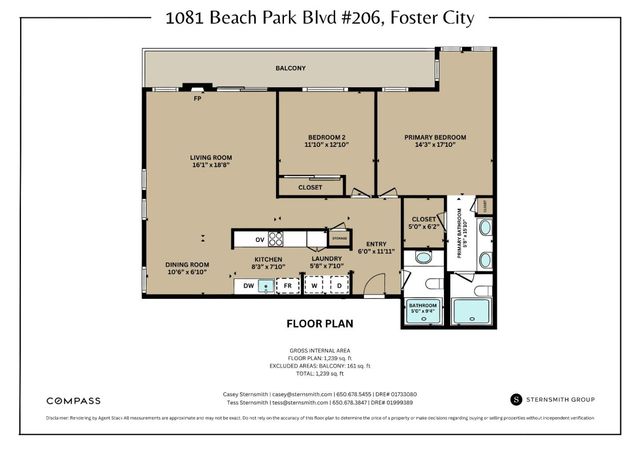 1081 Beach Park Boulevard 206, Foster City, CA 94404