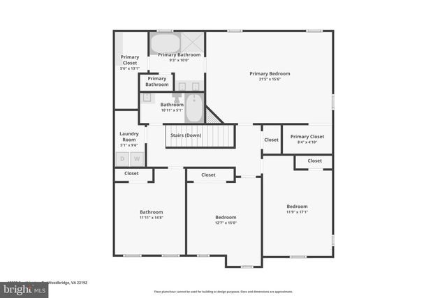12380 SOUTHINGTON DR, Woodbridge, VA 22192