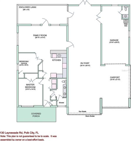 130 LAYNEWADE ROAD, Polk City, FL 33868