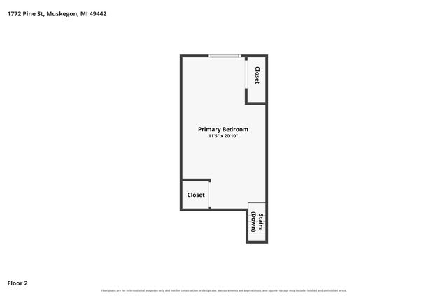 1772 Pine Street, Muskegon City, MI 49442