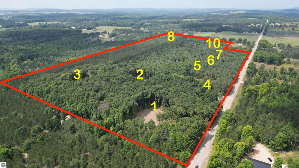 Image 10 of property listing at 02 S Bright Road, Maple City, MI 49664