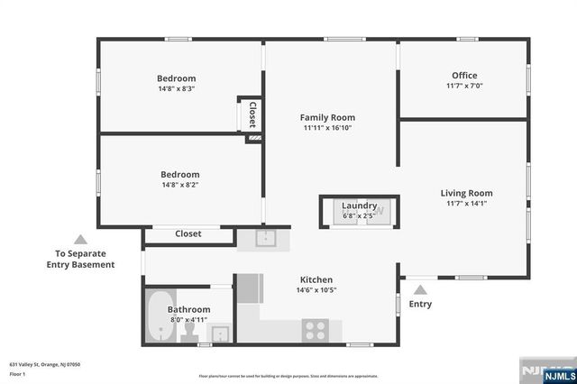 631 Valley Street, Orange, NJ 07050