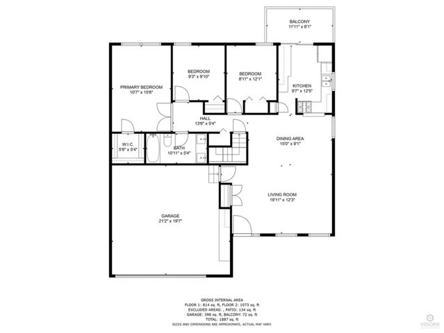 1587 Brookside Drive, Hoffman Estates, IL 60169