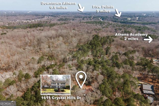 1611 Crystal Hills Drive, Athens, GA 30606