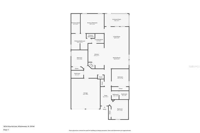 1874 FLOURISH AVENUE, Kissimmee, FL 34744