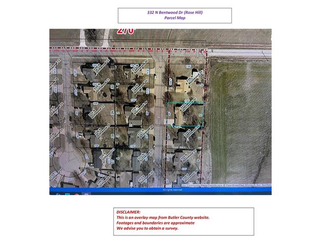 332 N Bentwood Dr, Rose Hill, KS 67133