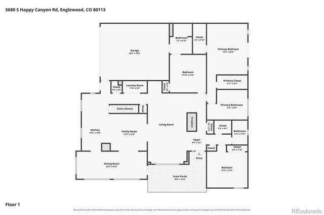 5680 S Happy Canyon Road, Cherry Hills Village, CO 80111