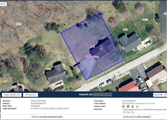 90 Dogwood Lane, Madison, WV 25130