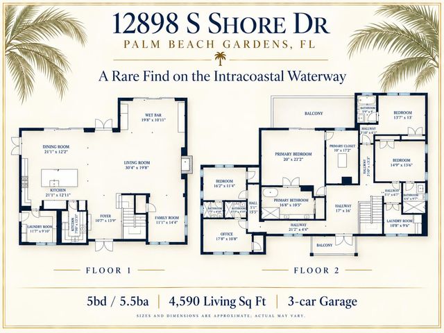 12898 S Shore Drive, Palm Beach Gardens, FL 33410