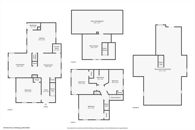 518 North St, Fitchburg, MA 01420