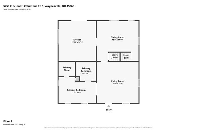 5759 Cincinnati Columbus Road, Waynesville, OH 45068
