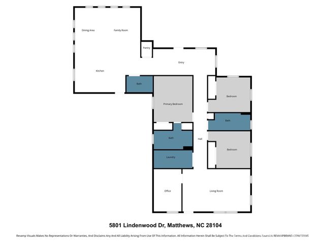 5801 Lindenwood Drive, Matthews, NC 28104