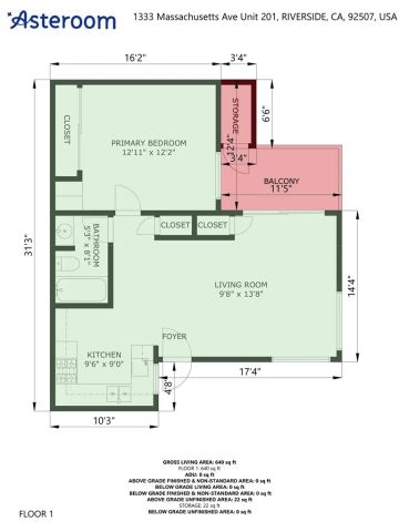 1333 Massachusetts Avenue 201, Riverside, CA 92507