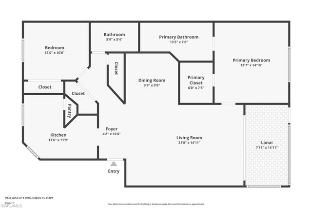 9832 Luna CIR # 103G, Naples, FL 34109