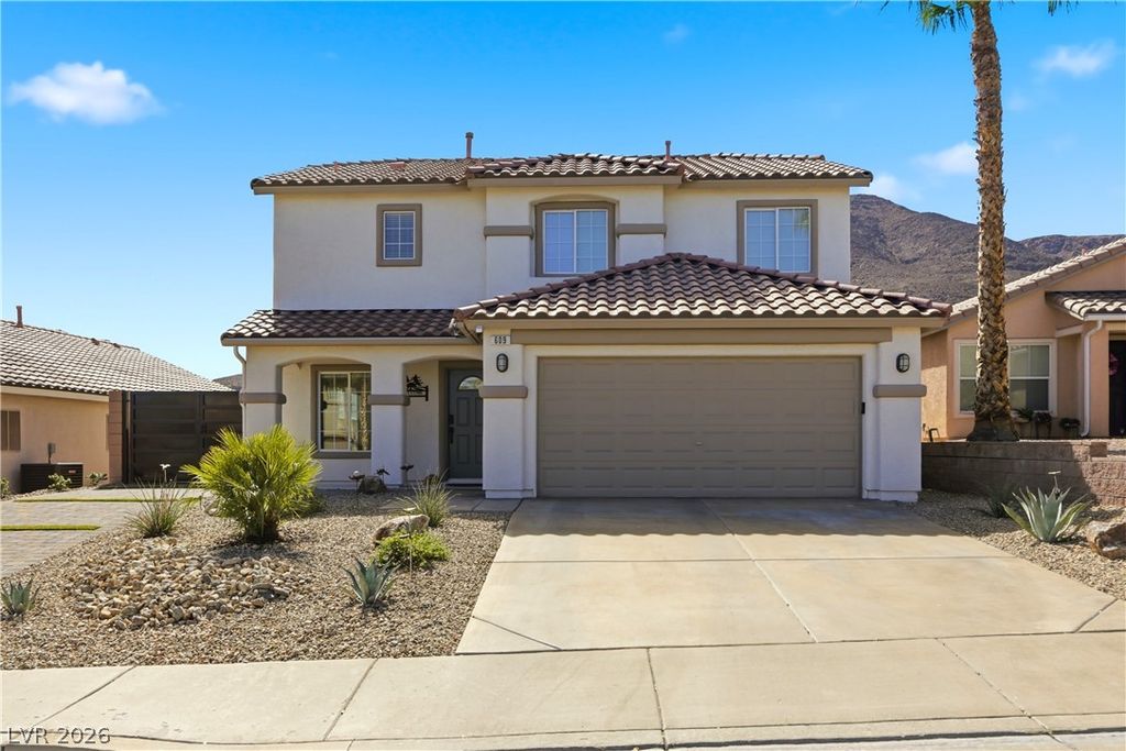 609 Backbone Mountain Drive, Henderson, NV 89012 — exterior