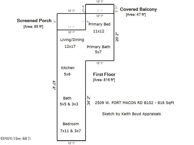 2509 W Fort Macon Road 102-B, Atlantic Beach, NC 28512