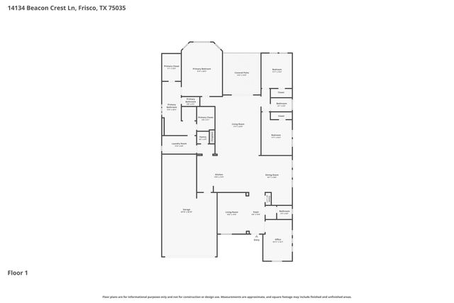 14134 Beacon Crest Lane, Frisco, TX 75035