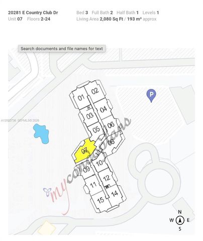 20281 E Country Club Drive 1907, Aventura, FL 33180