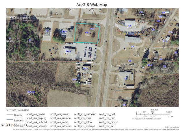 Highway 35 South, Forest, MS 39074