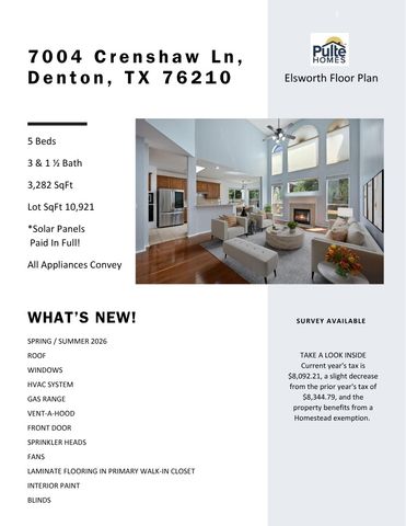7004 Crenshaw Lane, Denton, TX 76210