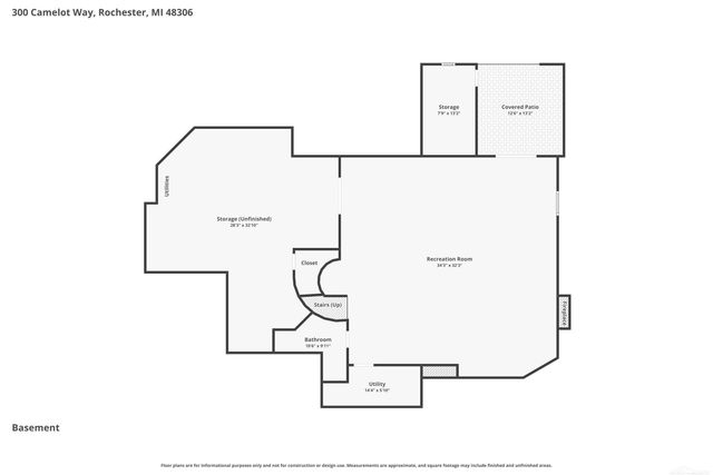 300 Camelot Way, Oakland Twp, MI 48306