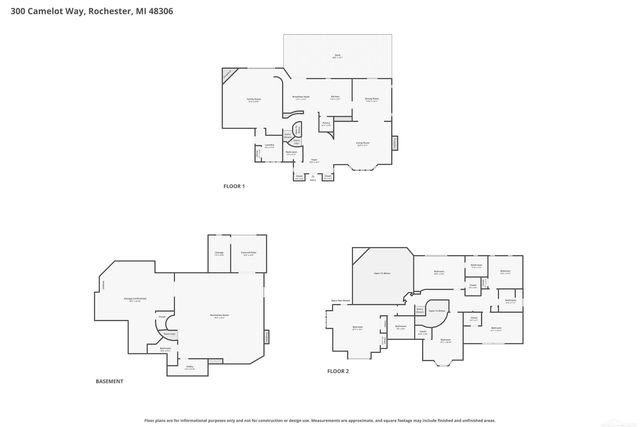 300 Camelot Way, Oakland Twp, MI 48306