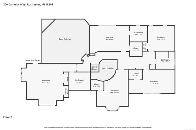 300 Camelot Way, Oakland Twp, MI 48306